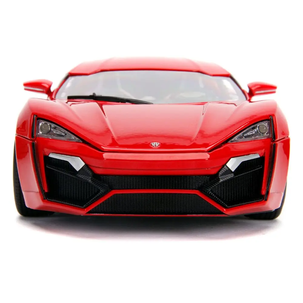 The Fast and Furious Diecast Model Hollywood Rides 1/18 Lykan Hypersport with Dom Figur product photo