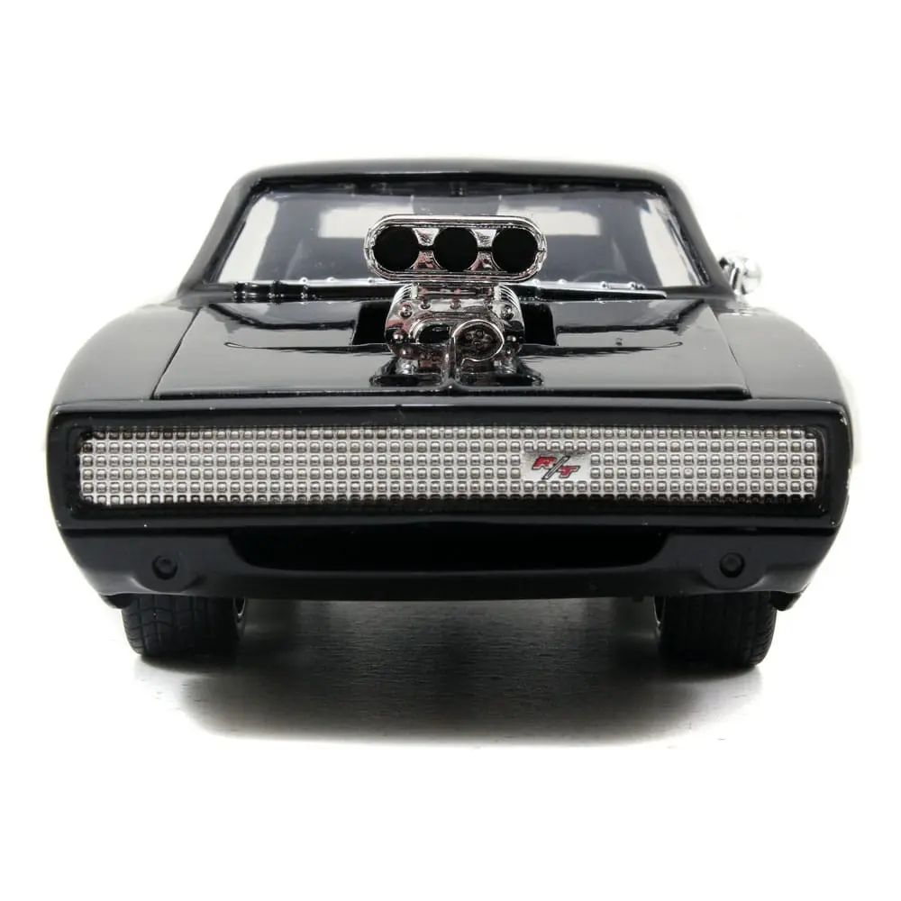 The Fast and Furious Diecast Model Hollywood Rides 1/24 1970 Dodge Charger with Dom Toretto Figur product photo