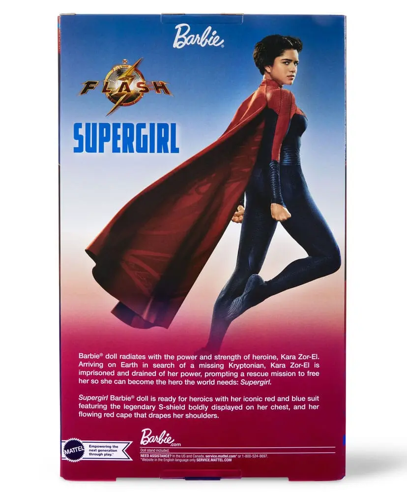 The Flash Barbie Signature Doll Supergirl product photo