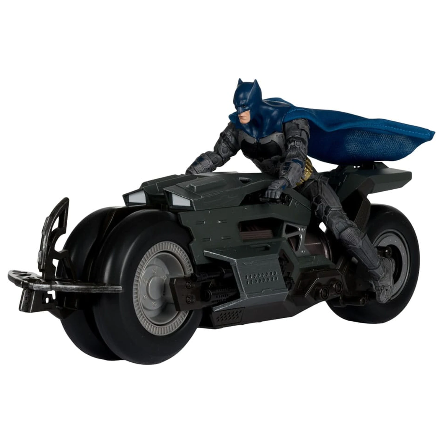 The Flash DC Multiverse Vehicle Batcycle with Batman   product photo
