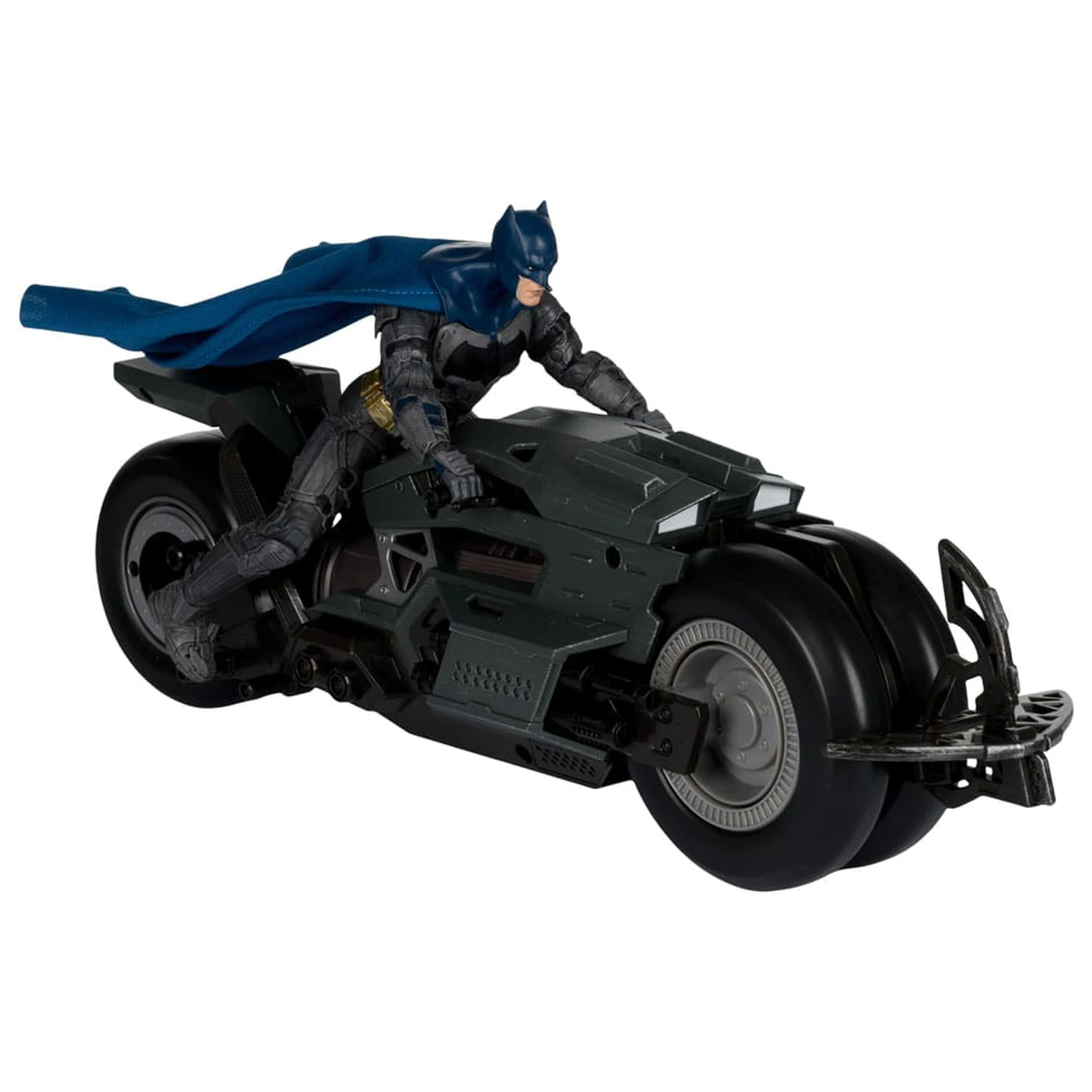 The Flash DC Multiverse Vehicle Batcycle with Batman   product photo