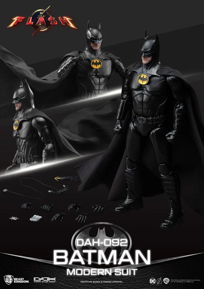 The Flash Dynamic 8ction Heroes Action Figure 1/9 Batman Modern Suit 24 cm product photo