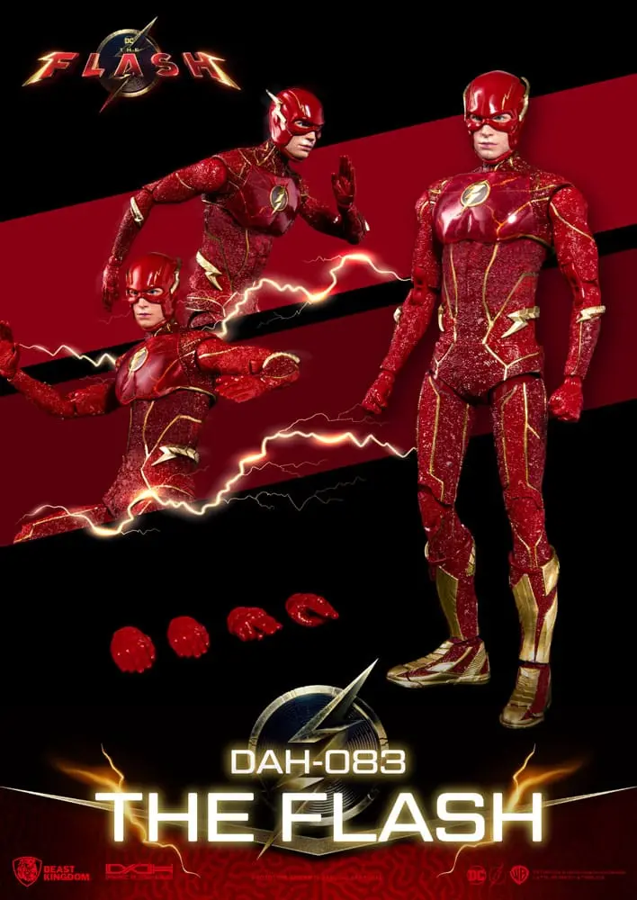 The Flash Dynamic 8ction Heroes Action Figure 1/9 The Flash Deluxe Version 24 cm product photo