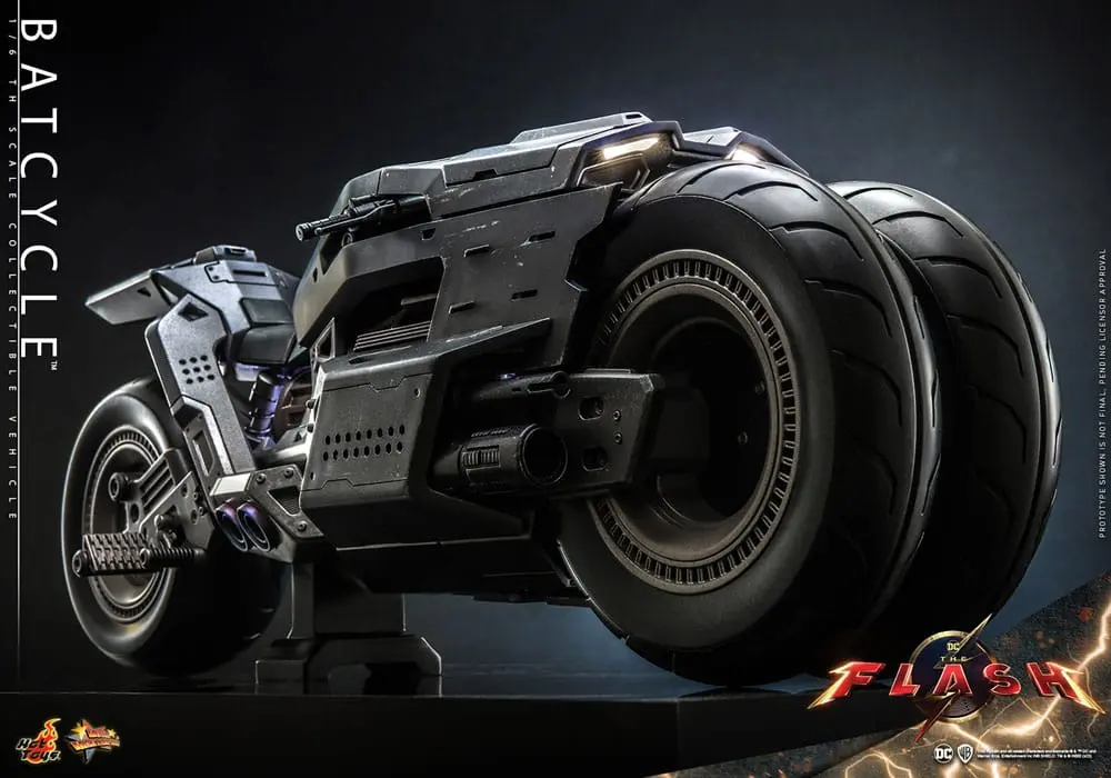 The Flash Movie Masterpiece Vehicle 1/6 Batcycle 56 cm product photo