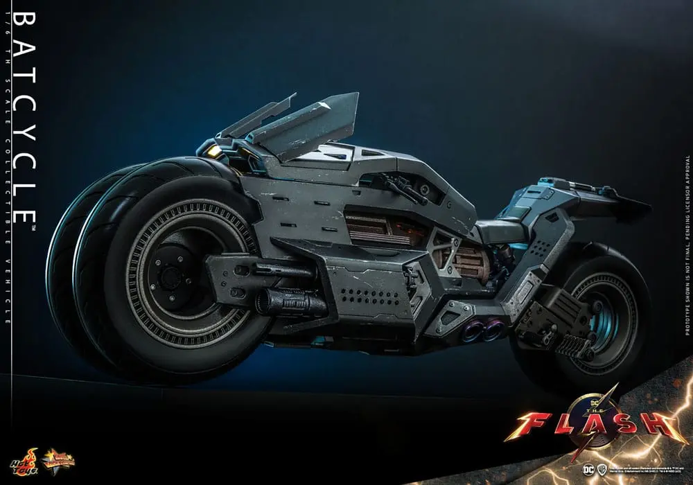 The Flash Movie Masterpiece Vehicle 1/6 Batcycle 56 cm product photo