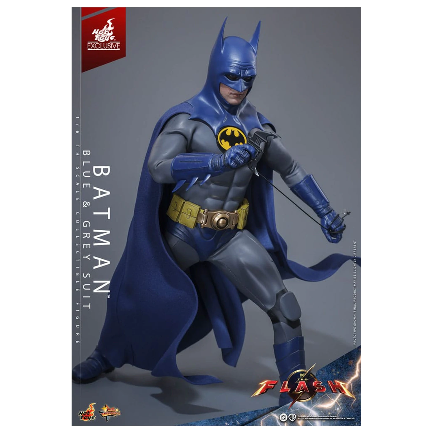 The Flash Movie Masterpiece Action Figure 1/6 Batman (Blue & Grey Suit) Limited Edition 30 cm product photo