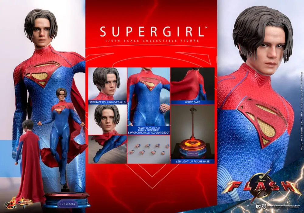 The Flash Movie Masterpiece Action Figure 1/6 Supergirl 28 cm product photo