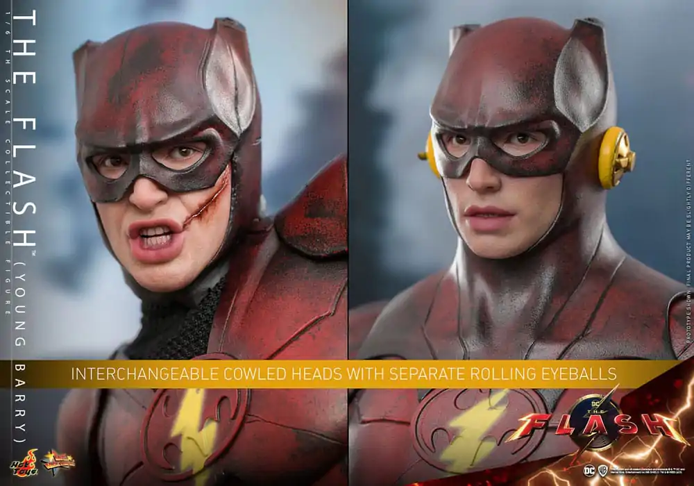 The Flash Movie Masterpiece Action Figure 1/6 The Flash (Young Barry) 30 cm product photo