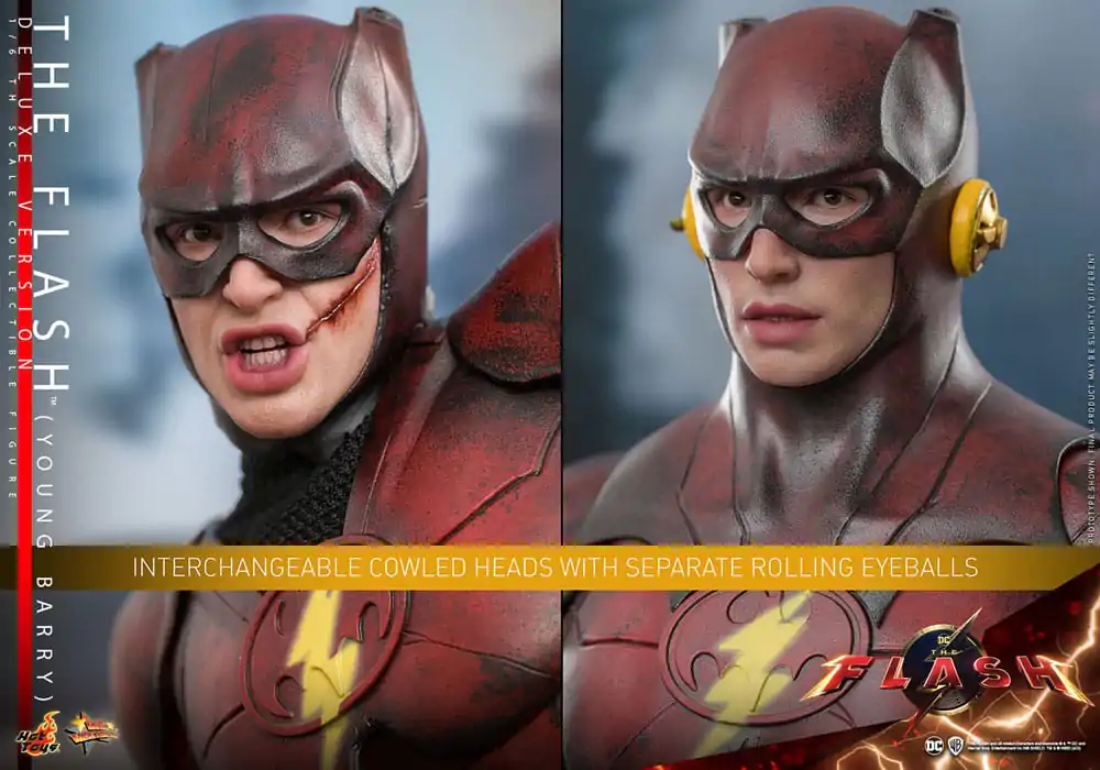 The Flash Movie Masterpiece Action Figure 1/6 The Flash (Young Barry) (Deluxe Version) 30 cm product photo