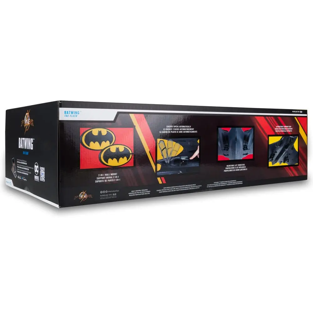 The Flash Movie Vehicles Batwing (Gold Label) 86 cm product photo
