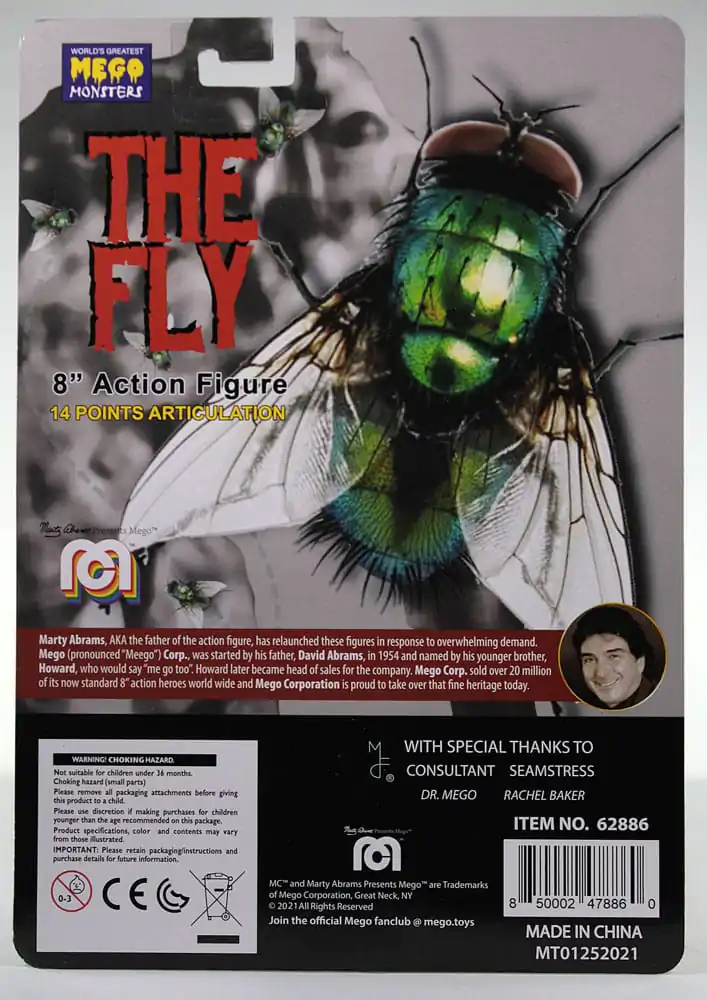 The Fly Action Figure The Fly (Flocked) 20 cm termékfotó