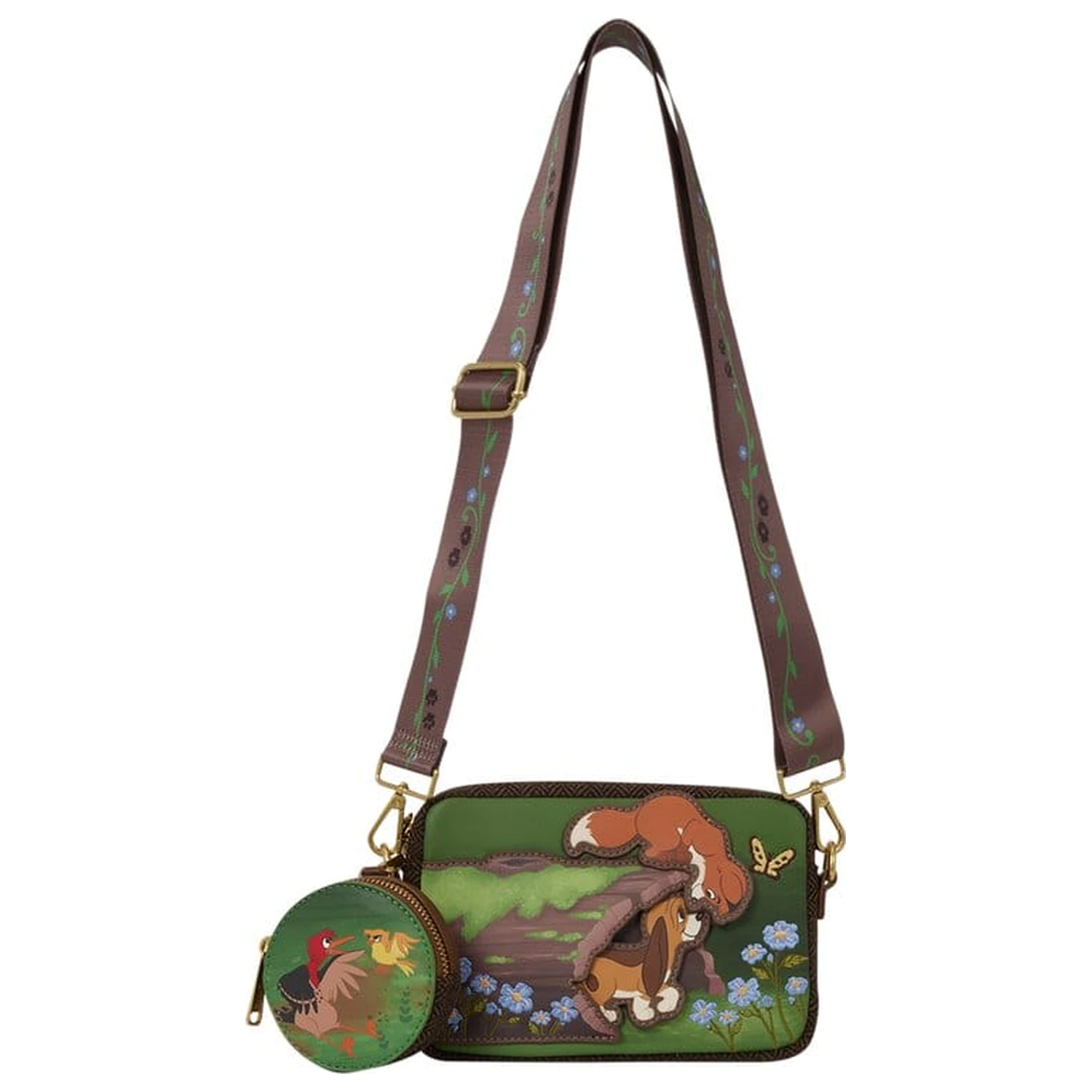 The Fox and the Hound by Loungefly Canvas Tote Bag Tod & Vixey product photo
