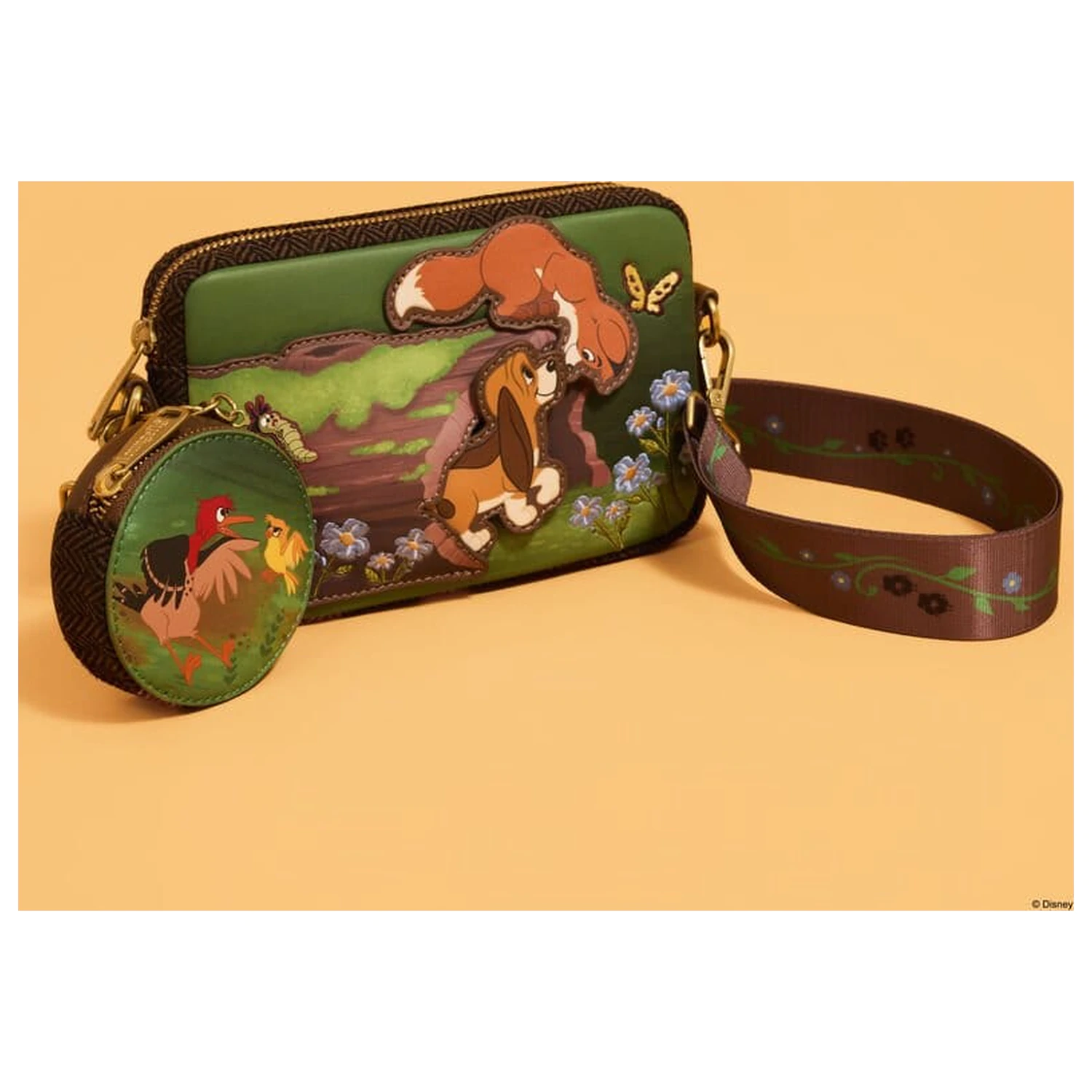 The Fox and the Hound by Loungefly Canvas Tote Bag Tod & Vixey product photo