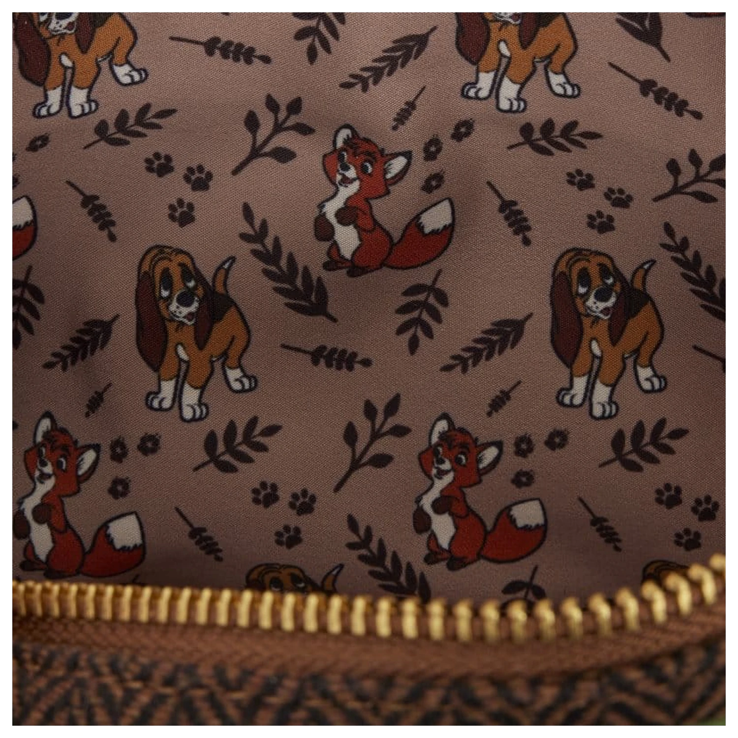 The Fox and the Hound by Loungefly Canvas Tote Bag Tod & Vixey product photo