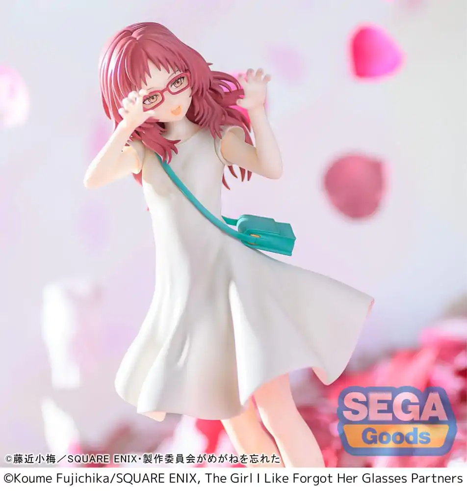 The Girl I Like Forgot Her Glasses Luminasta PVC Statue Ai Mie Plain Clothes Ver. 18 cm product photo