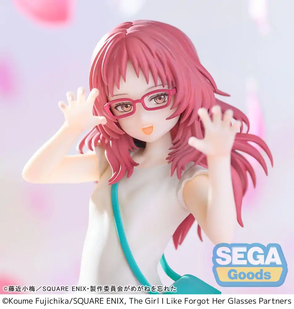 The Girl I Like Forgot Her Glasses Luminasta PVC Statue Ai Mie Plain Clothes Ver. 18 cm product photo