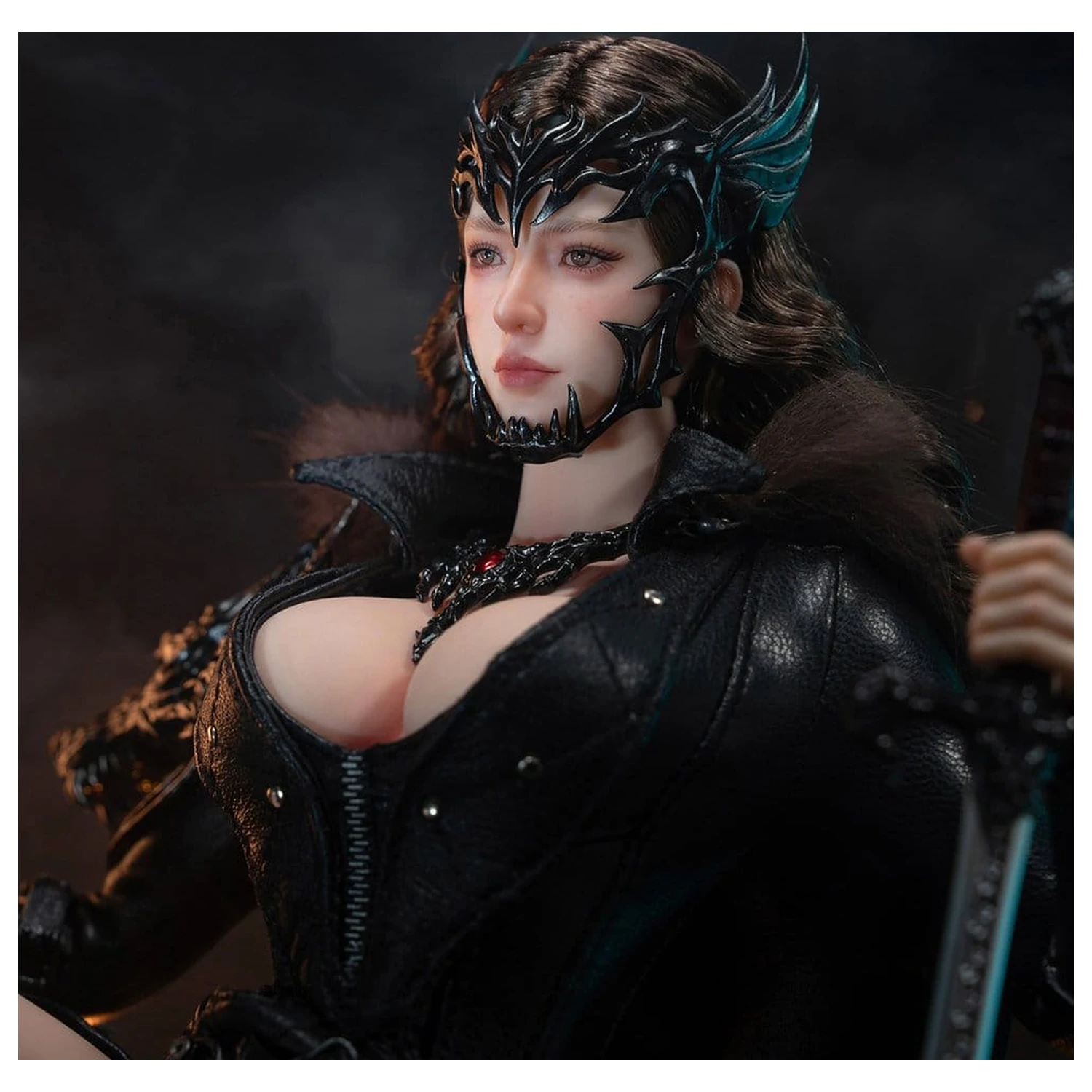 The Girl Under Wolf's Ward Action Figure 1/6 Eleanor (Black) 30 cm product photo