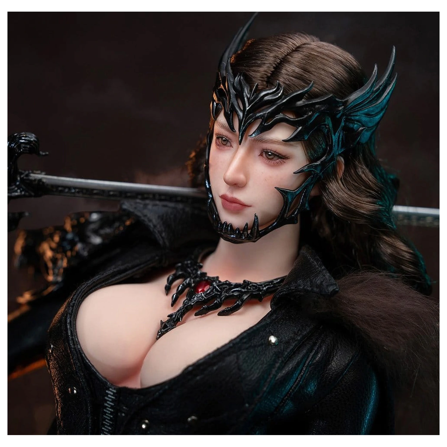 The Girl Under Wolf's Ward Action Figure 1/6 Eleanor (Black) 30 cm product photo
