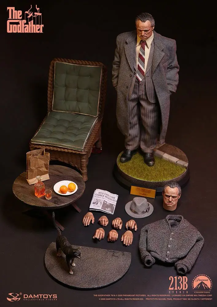 The Godfather Action Figure 1/6 Vito Corleone Golden Years Version 32 cm product photo