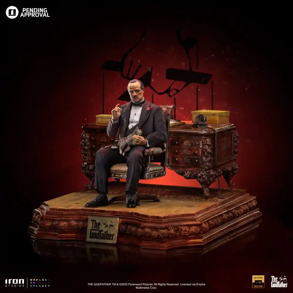 The Godfather Deluxe Art Scale Statue 1/10 Don Vito Corleone 19 cm product photo