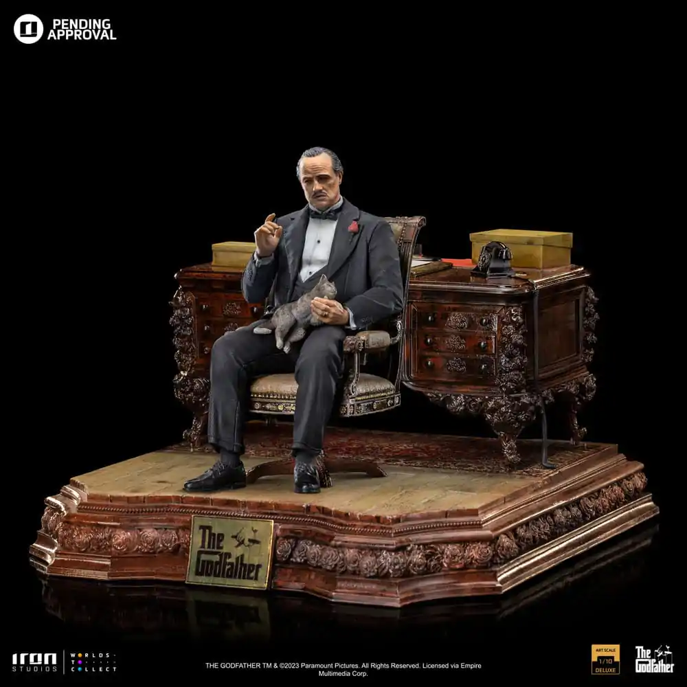 The Godfather Deluxe Art Scale Statue 1/10 Don Vito Corleone 19 cm product photo