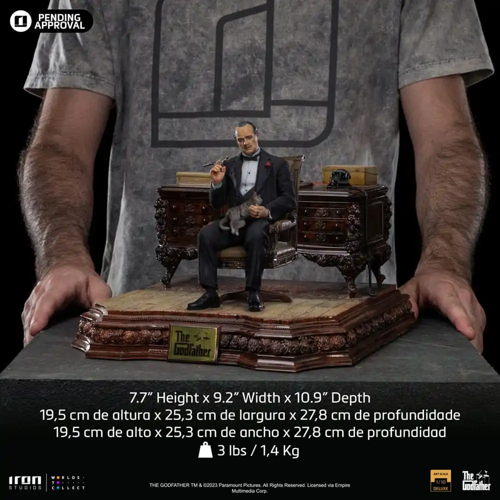 The Godfather Deluxe Art Scale Statue 1/10 Don Vito Corleone 19 cm product photo