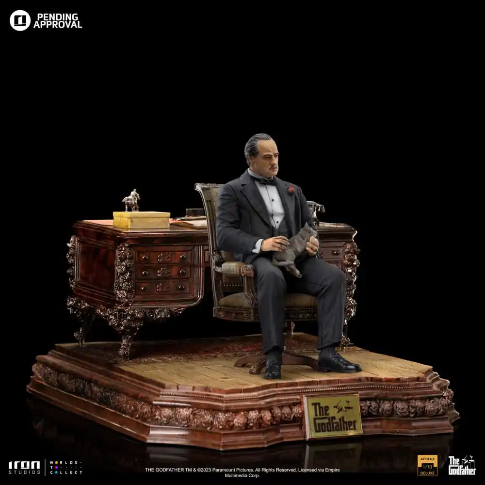 The Godfather Deluxe Art Scale Statue 1/10 Don Vito Corleone 19 cm product photo