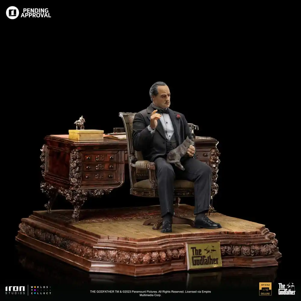 The Godfather Deluxe Art Scale Statue 1/10 Don Vito Corleone 19 cm product photo