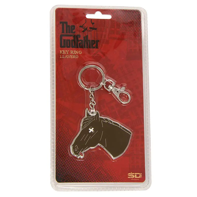 The Godfather horse head keychain product photo