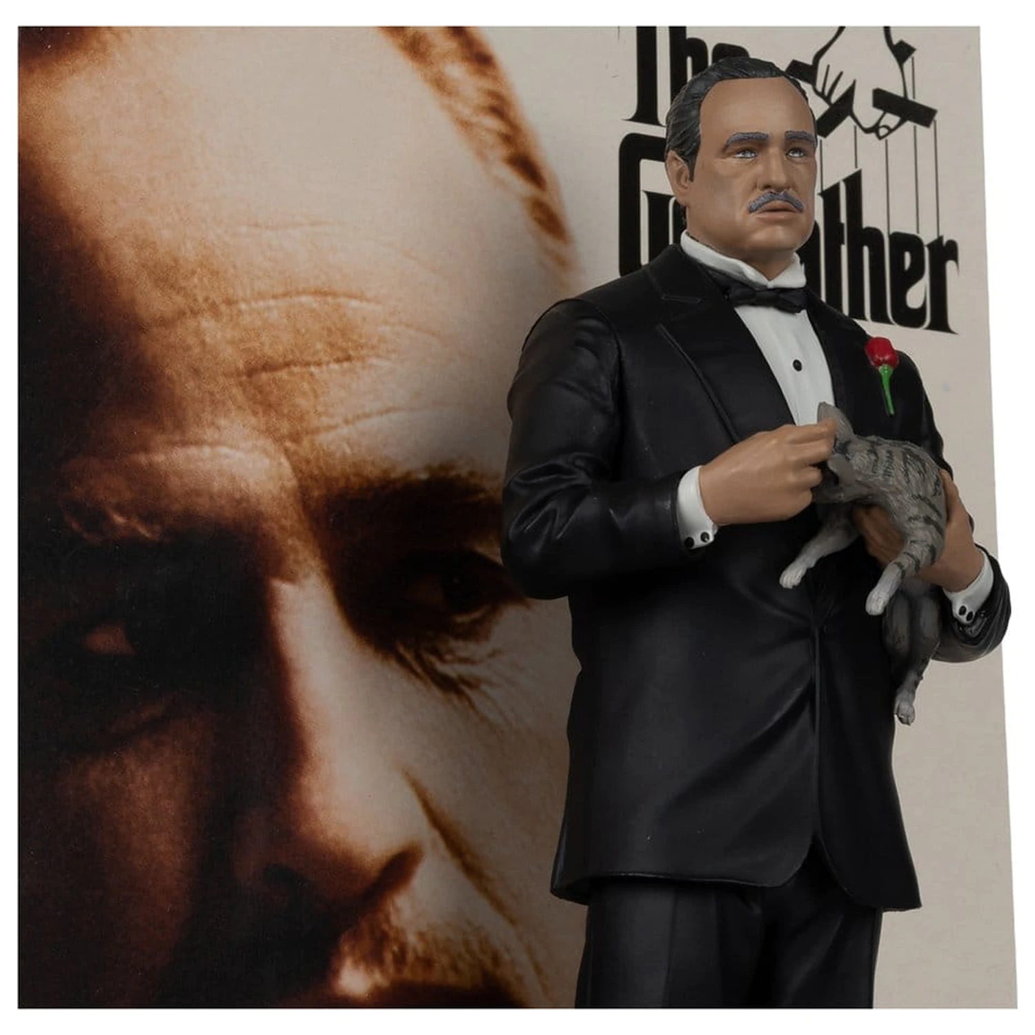 The Godfather Movie Maniacs Paramount Figure Don Corleone 17 cm product photo