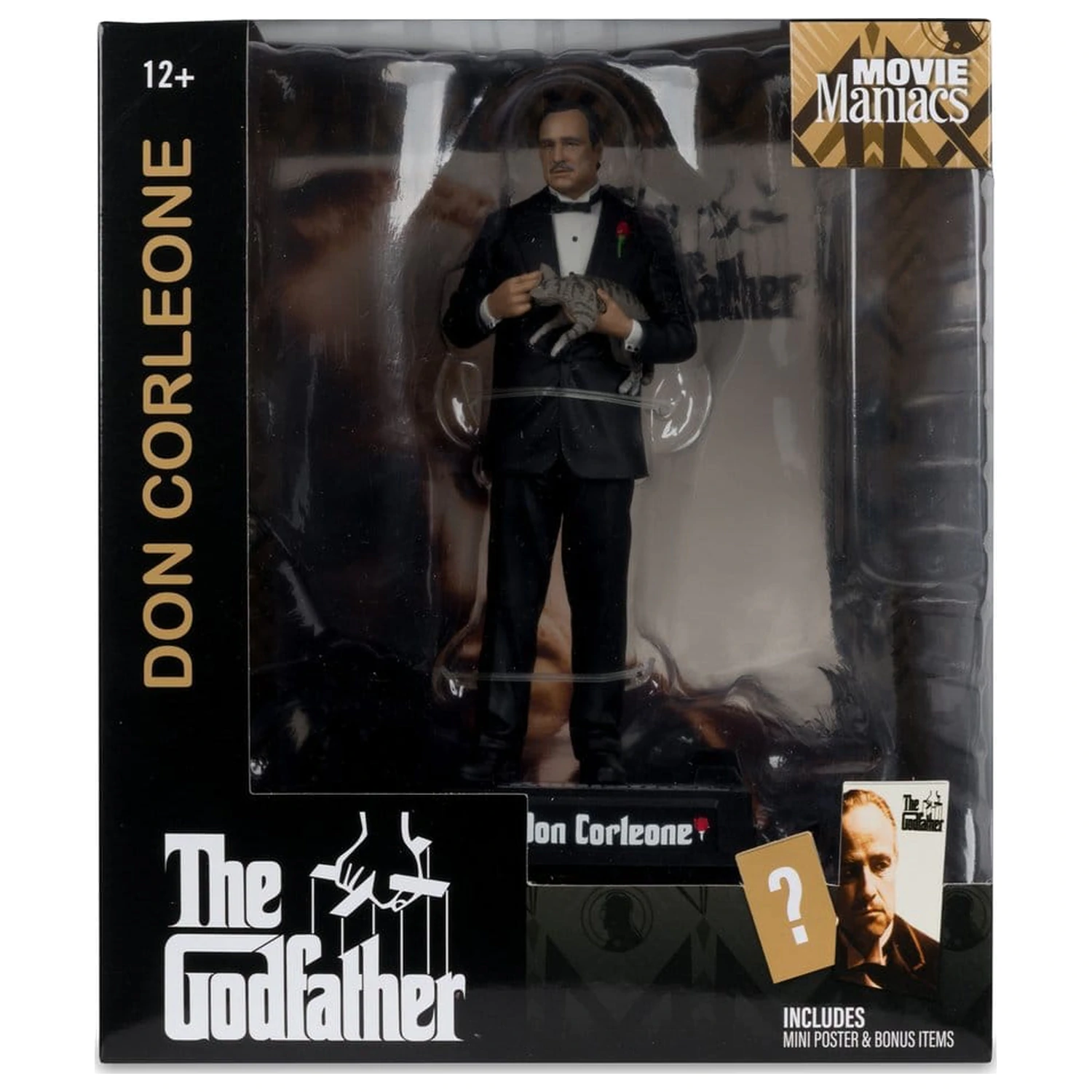 The Godfather Movie Maniacs Paramount Figure Don Corleone 17 cm product photo