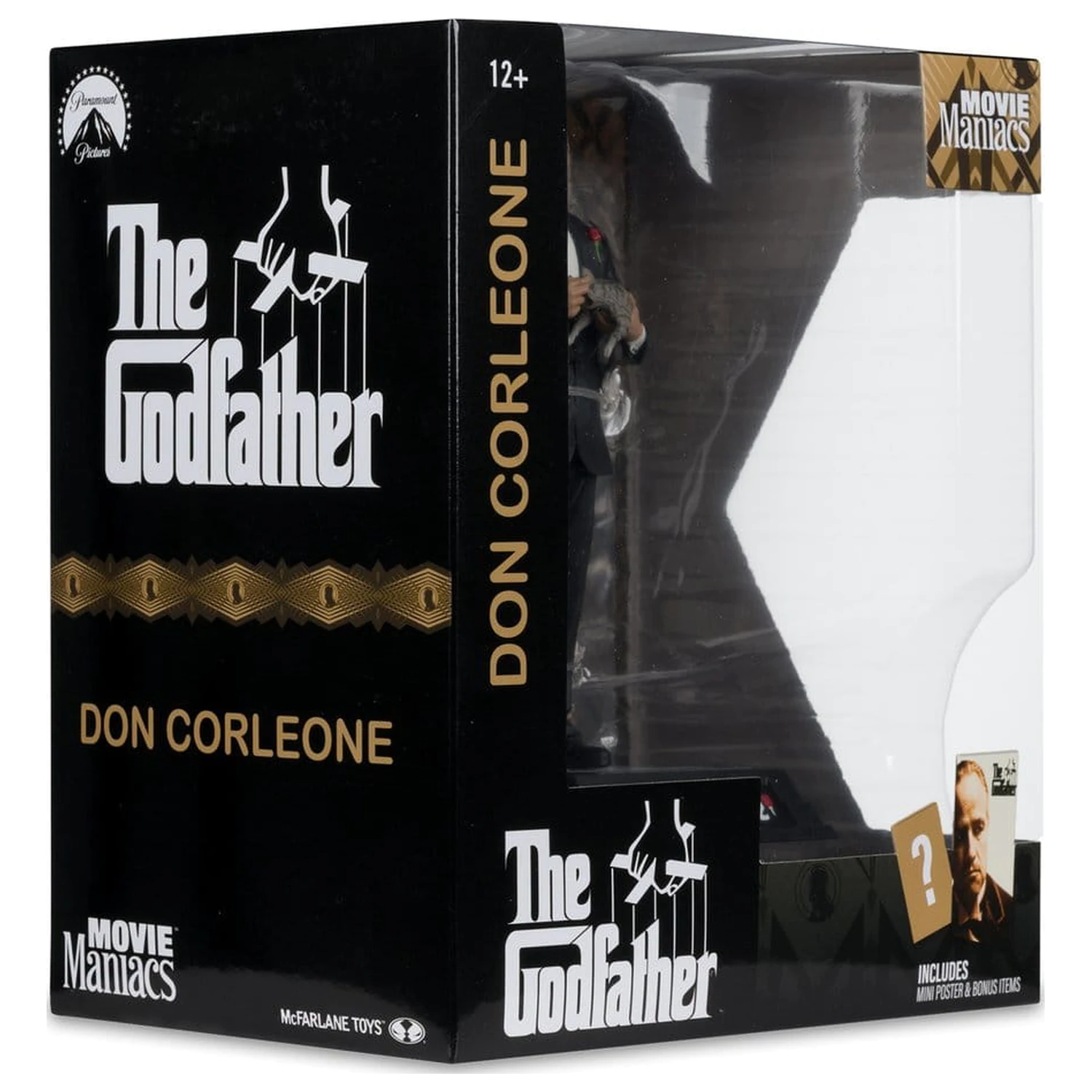 The Godfather Movie Maniacs Paramount Figure Don Corleone 17 cm product photo