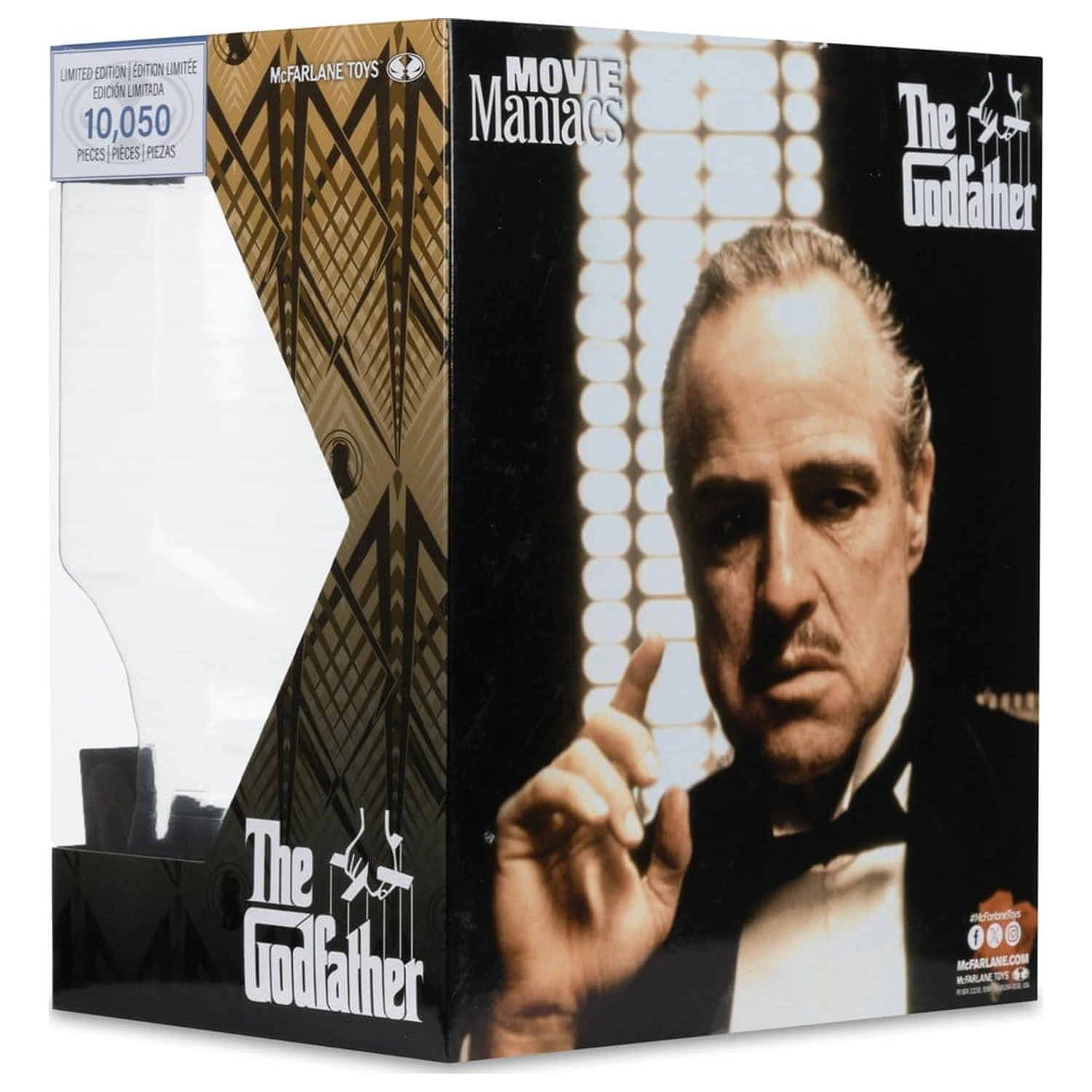 The Godfather Movie Maniacs Paramount Figure Don Corleone 17 cm product photo