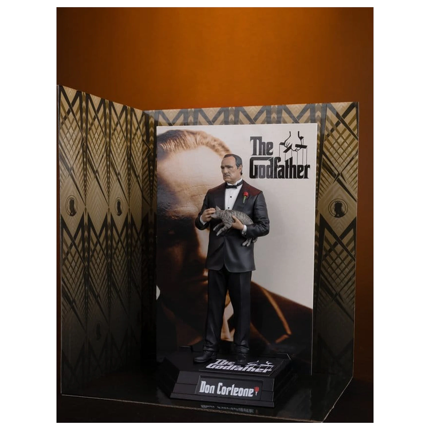The Godfather Movie Maniacs Paramount Figure Don Corleone 17 cm product photo