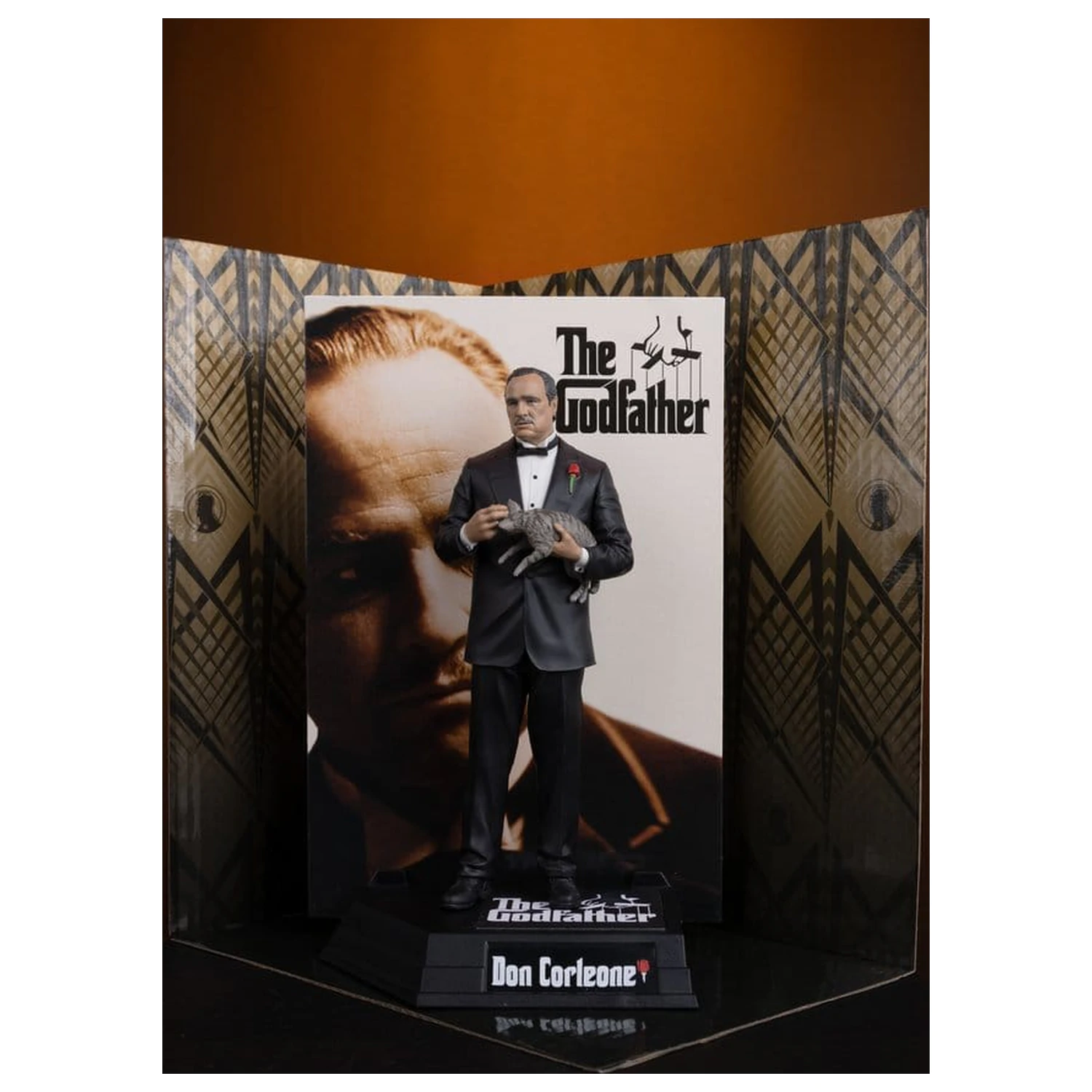The Godfather Movie Maniacs Paramount Figure Don Corleone 17 cm product photo