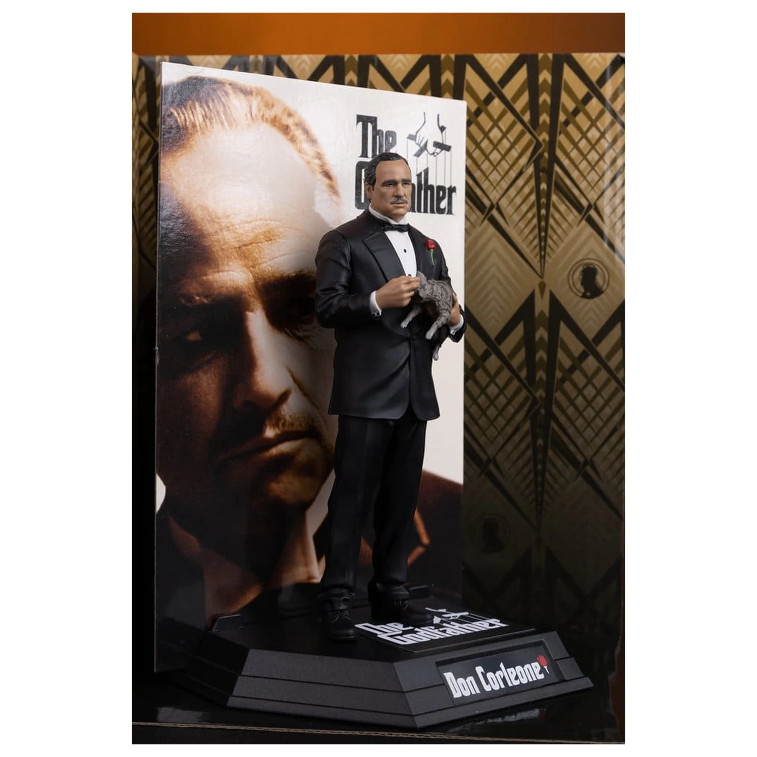 The Godfather Movie Maniacs Paramount Figure Don Corleone 17 cm product photo