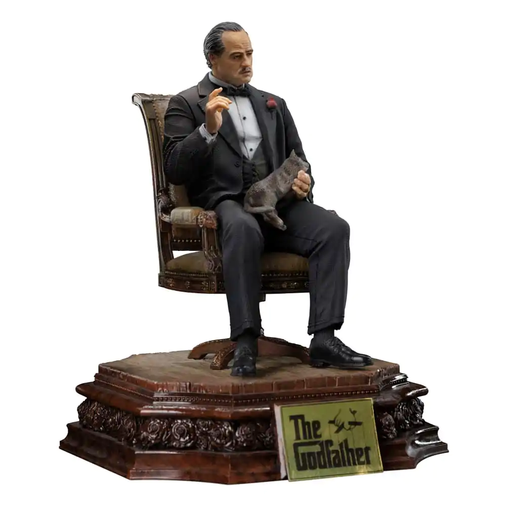 The Godfather Scale Statue 1/10 Don Vito Corelione 19 cm termékfotó