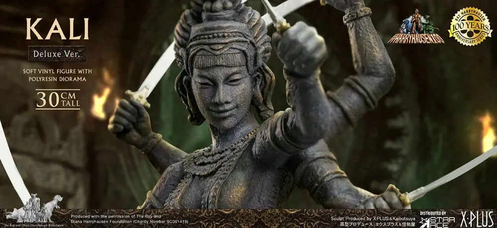 The Golden Voyage of Sinbad Soft Vinyl Statue Ray Harryhausens Kali Deluxe Version 32 cm product photo