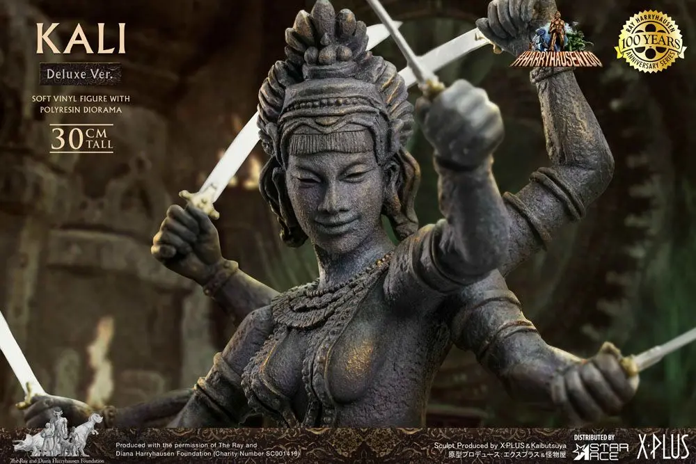 The Golden Voyage of Sinbad Soft Vinyl Statue Ray Harryhausens Kali Deluxe Version 32 cm product photo