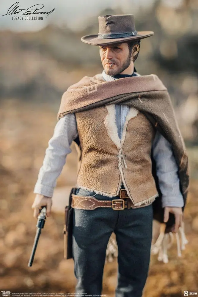 The Good, The Bad and the Ugly Clint Eastwood Legacy Collection Action Figure 1/6 The Man With No Name 30 cm termékfotó