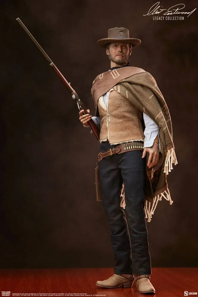 The Good, The Bad and the Ugly Clint Eastwood Legacy Collection Action Figure 1/6 The Man With No Name 30 cm termékfotó