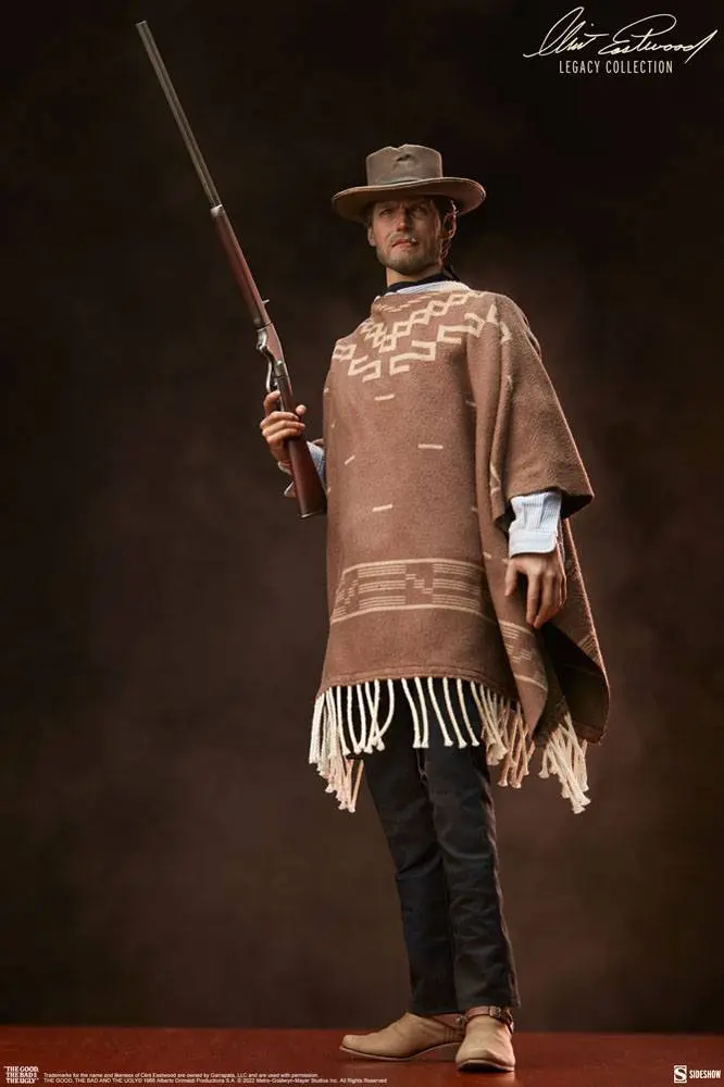 The Good, The Bad and the Ugly Clint Eastwood Legacy Collection Action Figure 1/6 The Man With No Name 30 cm termékfotó