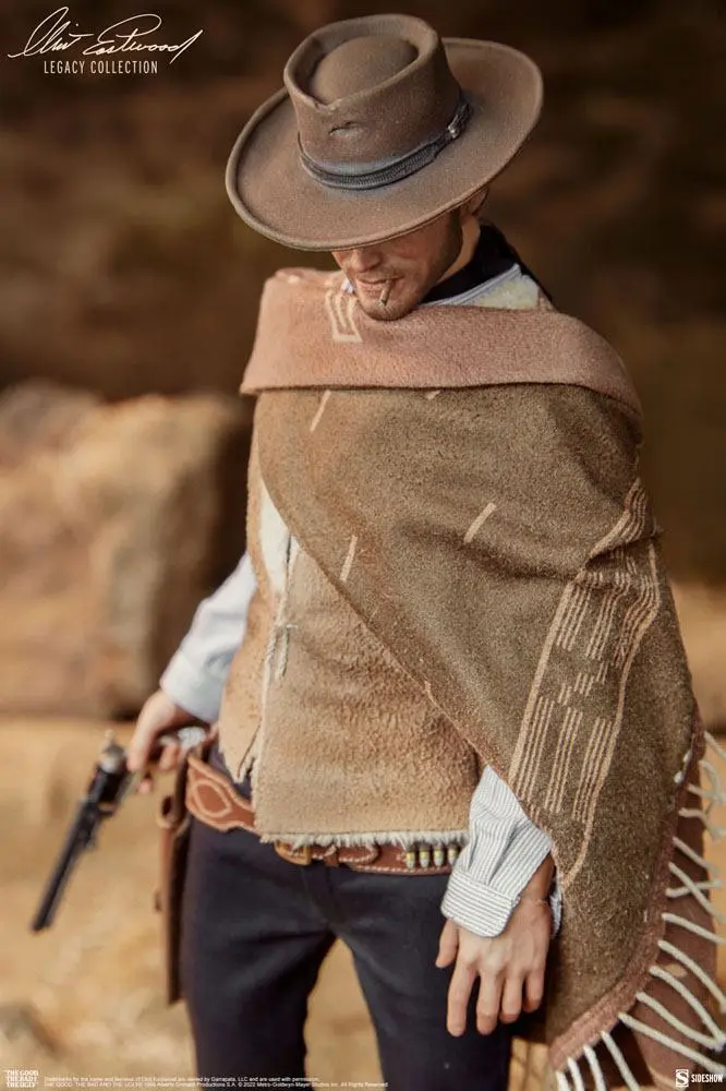 The Good, The Bad and the Ugly Clint Eastwood Legacy Collection Action Figure 1/6 The Man With No Name 30 cm termékfotó