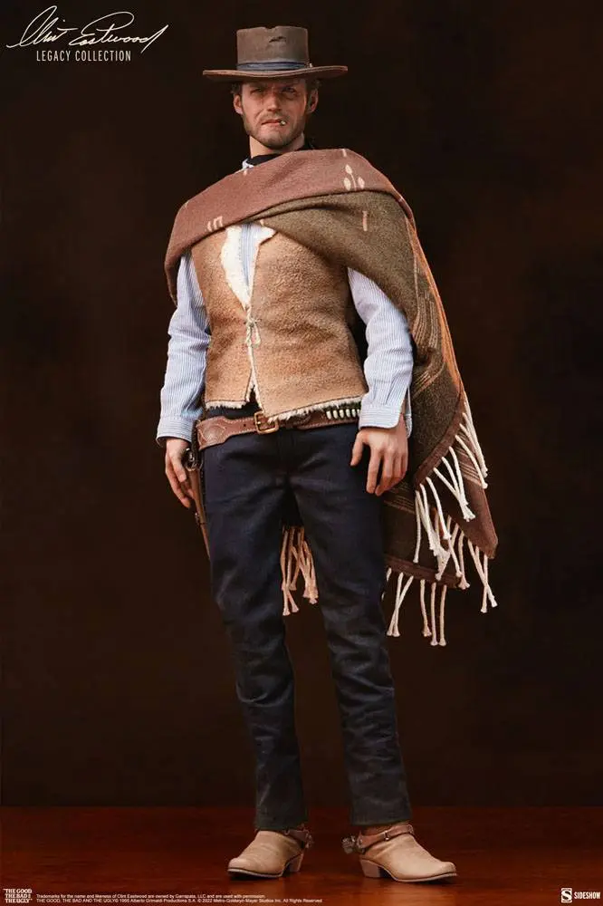 The Good, The Bad and the Ugly Clint Eastwood Legacy Collection Action Figure 1/6 The Man With No Name 30 cm termékfotó