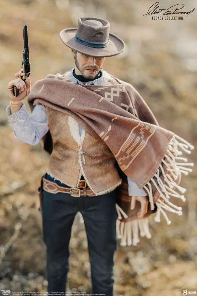 The Good, The Bad and the Ugly Clint Eastwood Legacy Collection Action Figure 1/6 The Man With No Name 30 cm termékfotó