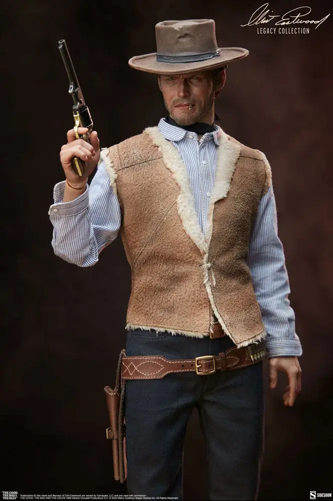 The Good, The Bad and the Ugly Clint Eastwood Legacy Collection Action Figure 1/6 The Man With No Name 30 cm termékfotó