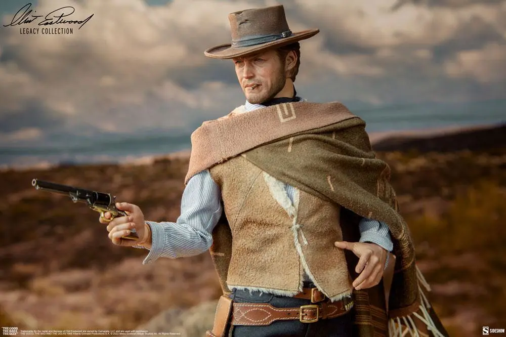 The Good, The Bad and the Ugly Clint Eastwood Legacy Collection Action Figure 1/6 The Man With No Name 30 cm termékfotó