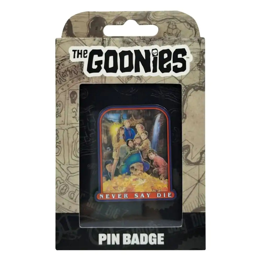 The Goonies Pin Badge 40th Anniversary Never Say Die product photo