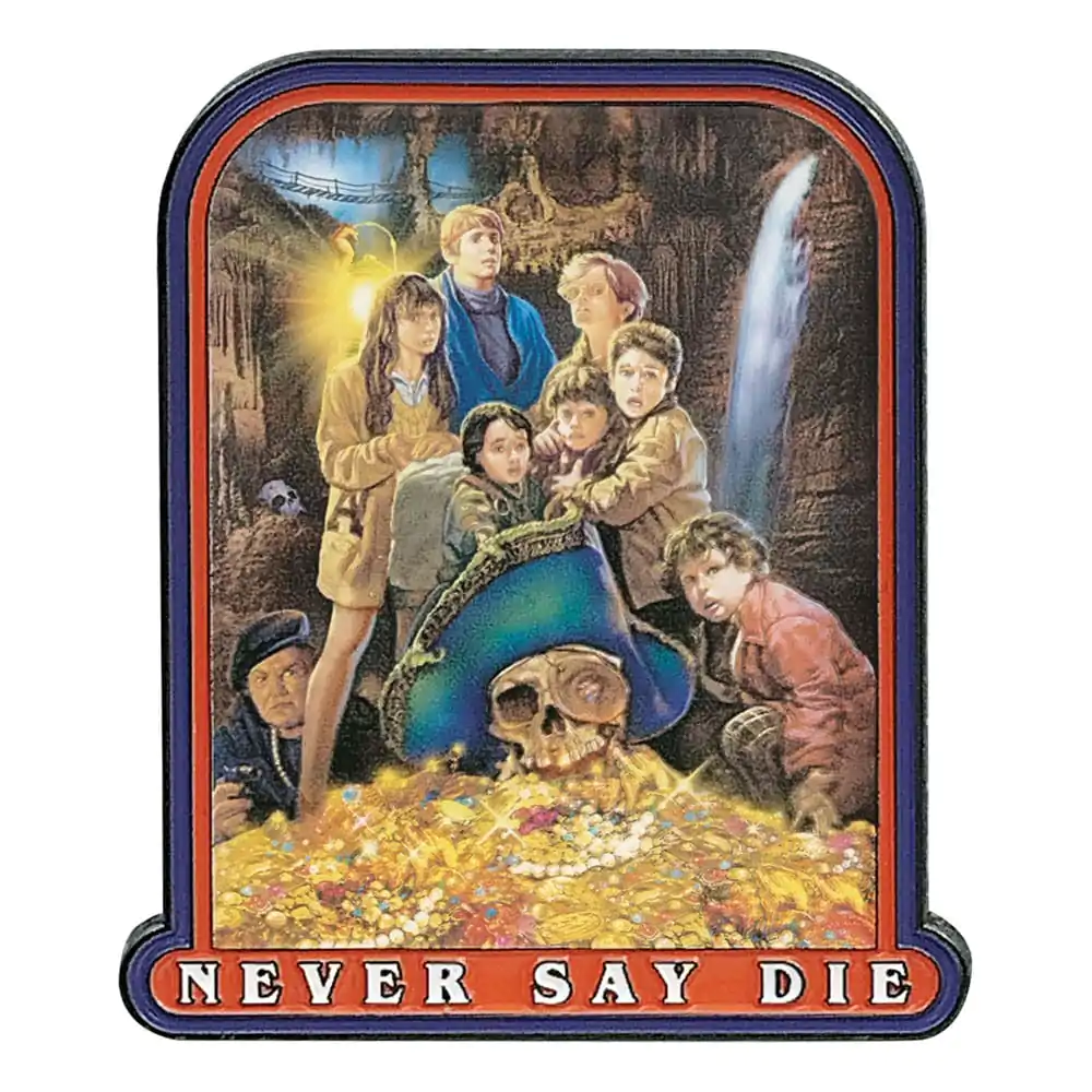 The Goonies Pin Badge 40th Anniversary Never Say Die product photo