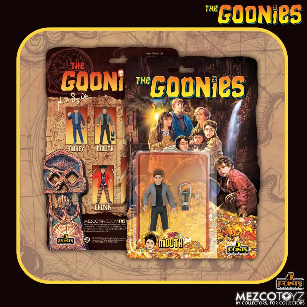 The Goonies 5 Points Action Figures The Goonies 9 cm termékfotó